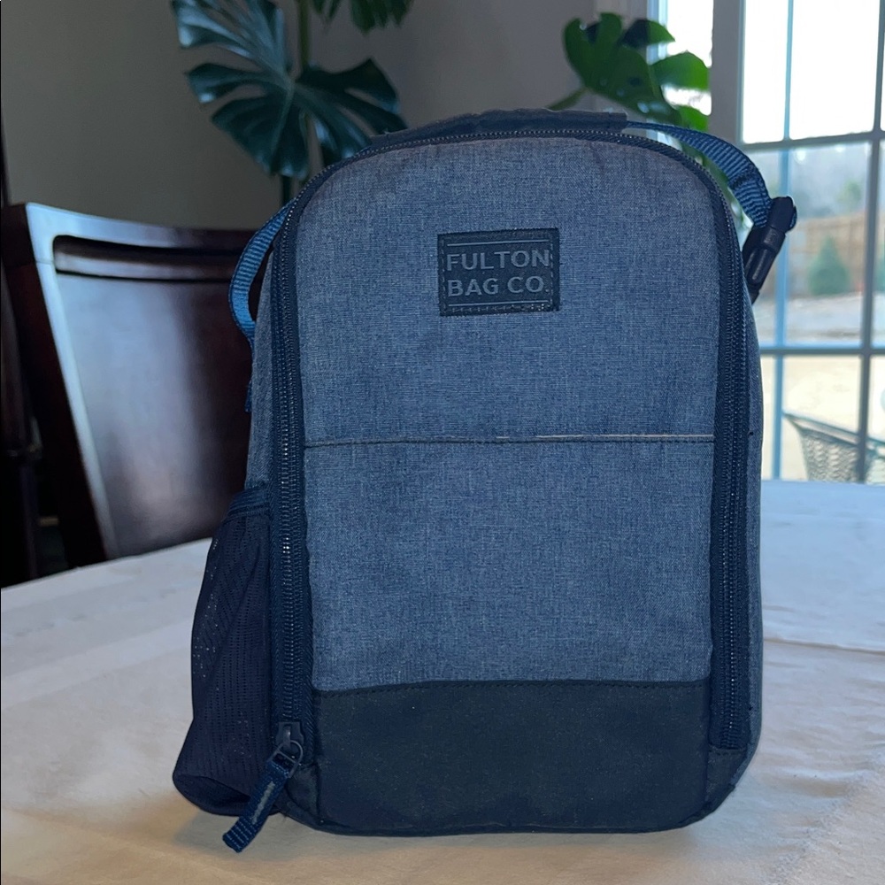 Fulton Bag CO Lunchbox Blue